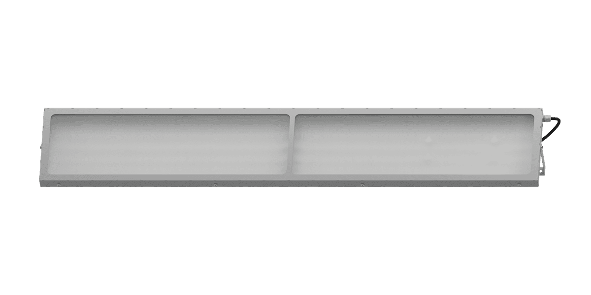 Cветильник Geniled Titan Advanced 1000x180x30 100Вт 5000К IP66 Матовое закаленное стекло Mean Well Cветильник Geniled Titan Advanced 1000x180x30 100Вт 5000К IP66 Матовое закаленное стекло Mean Well