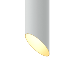 Tube Cut Белый - Золото - 1